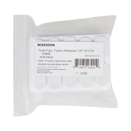 Protective Pad Mckesson Pedi-pad Adhesive Backing Pressure Relief - BeHope