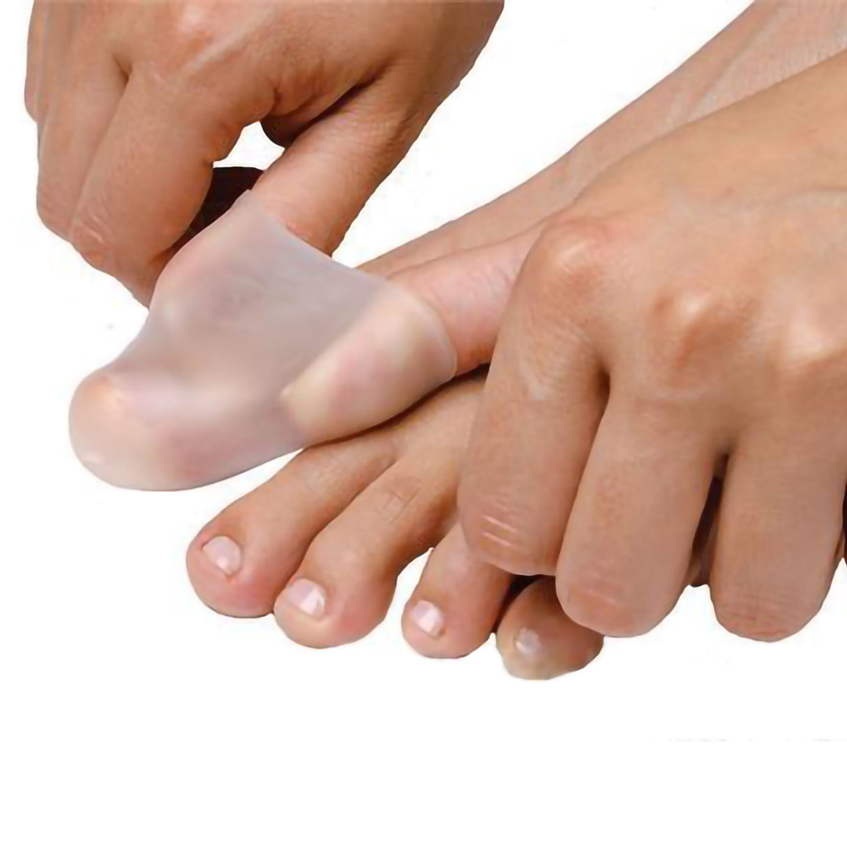 Toe / Finger Cap Visco-GEL® All-Gel Digital Cap Small / Medium Pull-On Toe or Finger - BeHope