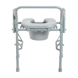 Drop Arm Steel Commode -BeHope