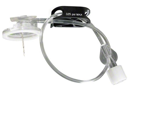 Huber Needle Infusion Set Surecan™ Safety II 20 Gauge 0.6 Inch 7-1/2 Inch Tubing Without Port - BeHope