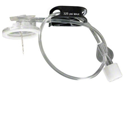 Huber Needle Infusion Set Surecan™ Safety II for IV Therapy Without Port - BeHope