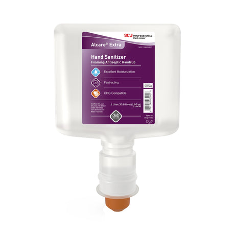 Hand Sanitizer Alcare® Extra Foaming Moisturizing Germ Killing Refill - BeHope