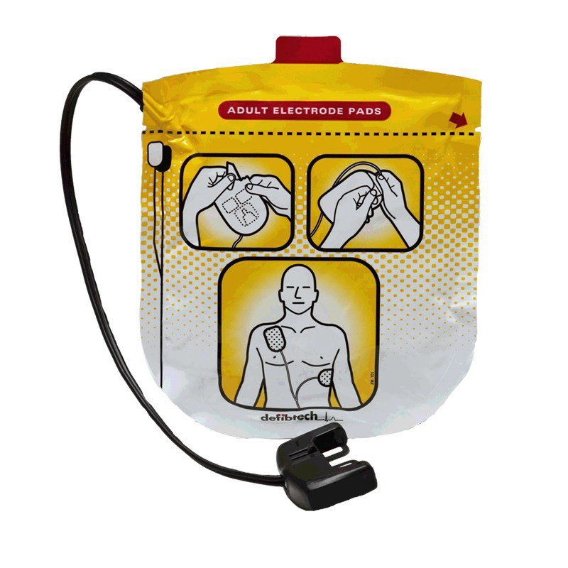 AED Defibrillator Electrode Pads Defibtech Lifeline™ - BeHope