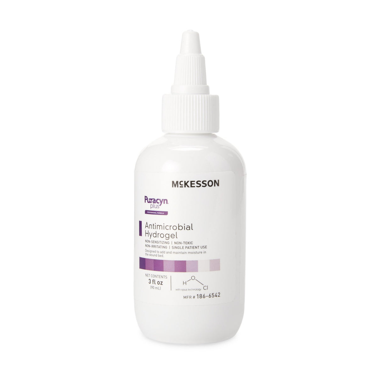 Antimicrobial Hydrogel McKesson PuracynÂ® Plus Professional 3 oz. Gel / Amorphous NonSterile - BeHope