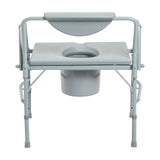 Deluxe Bariatric Drop-arm Commode - BeHope