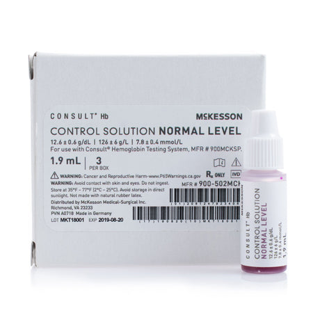 Control Consult™ Hb Hemoglobin Normal Level 3 X 1.9 mL - BeHope