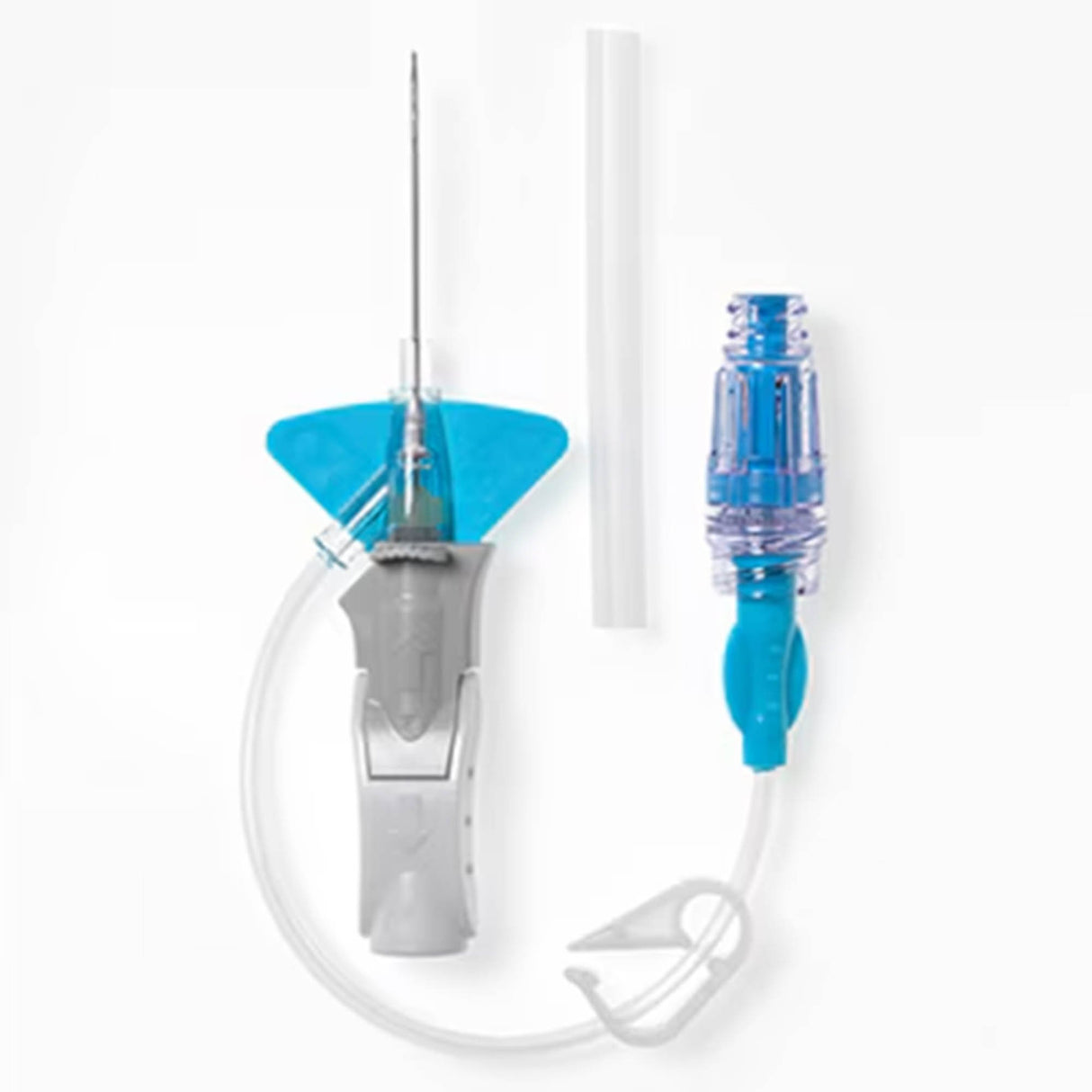 Closed IV Catheter Nexiva™ 22 Gauge 1 Inch Vialon Biomaterial Winged Hub Blood Control - BeHope