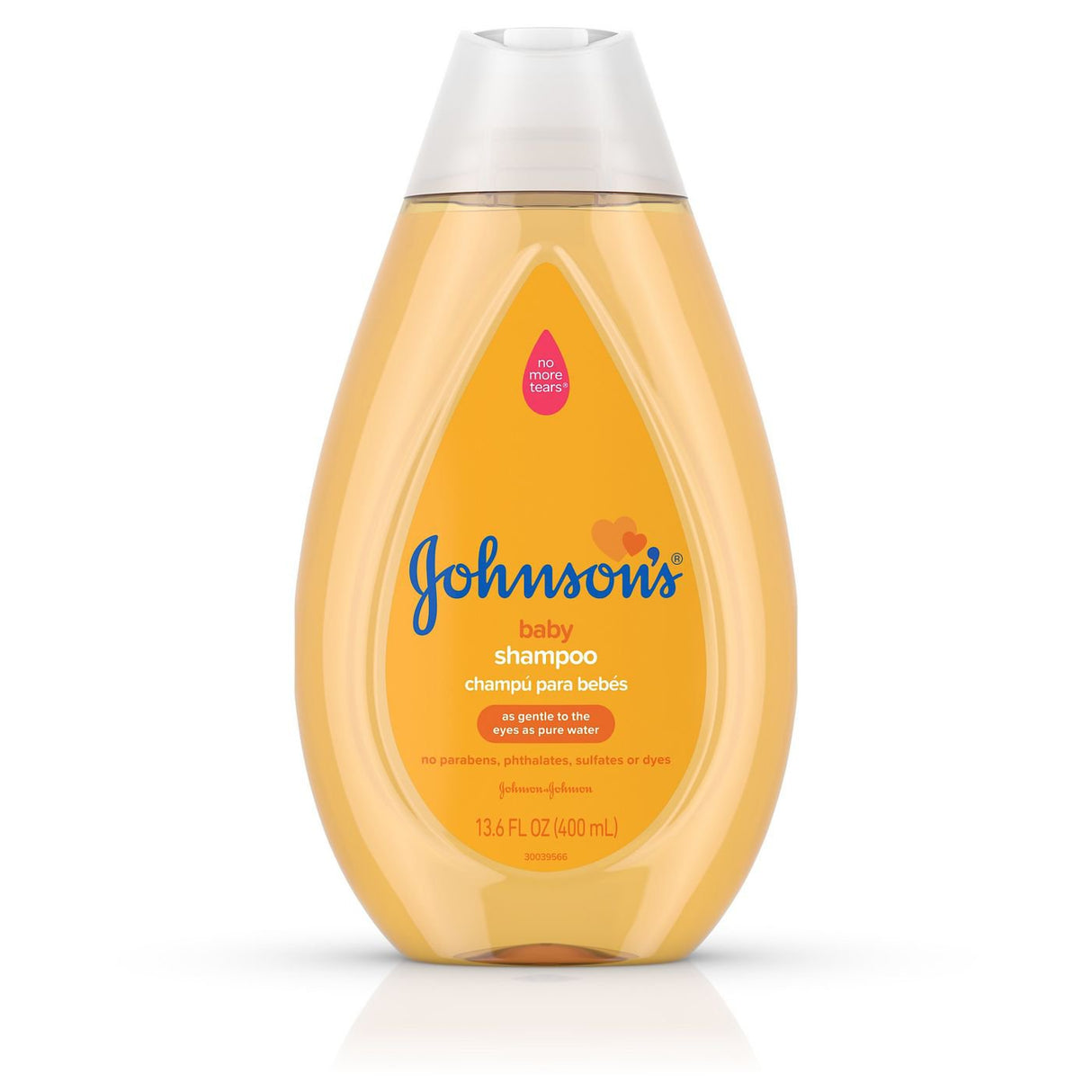 Baby Shampoo Johnson's® no more tears® 13.6 oz. Flip Top Bottle Scented - BeHope
