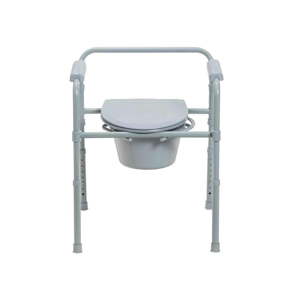 Folding Steel Commode - BeHope