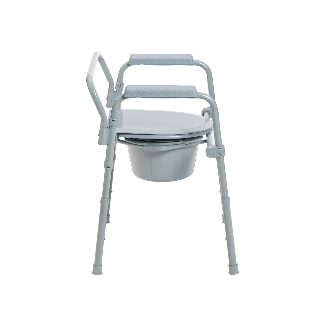 Folding Steel Commode - BeHope