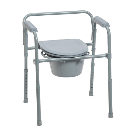 Folding Steel Commode - BeHope