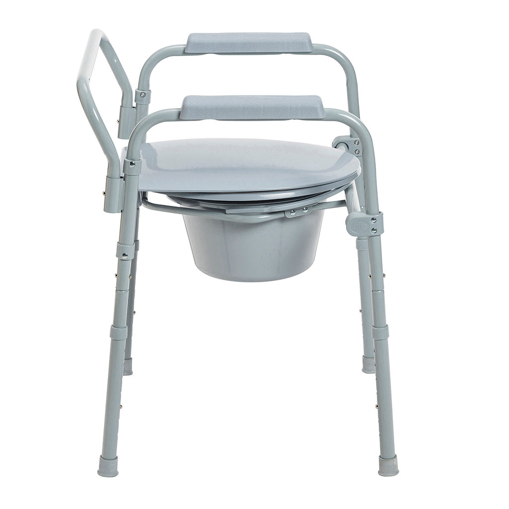 Folding Steel Commode -BeHope