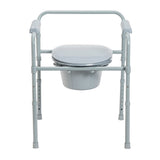 Folding Steel Commode -BeHope