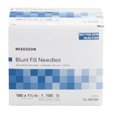 Blunt Fill Needle McKesson 18 Gauge Blunt - BeHope