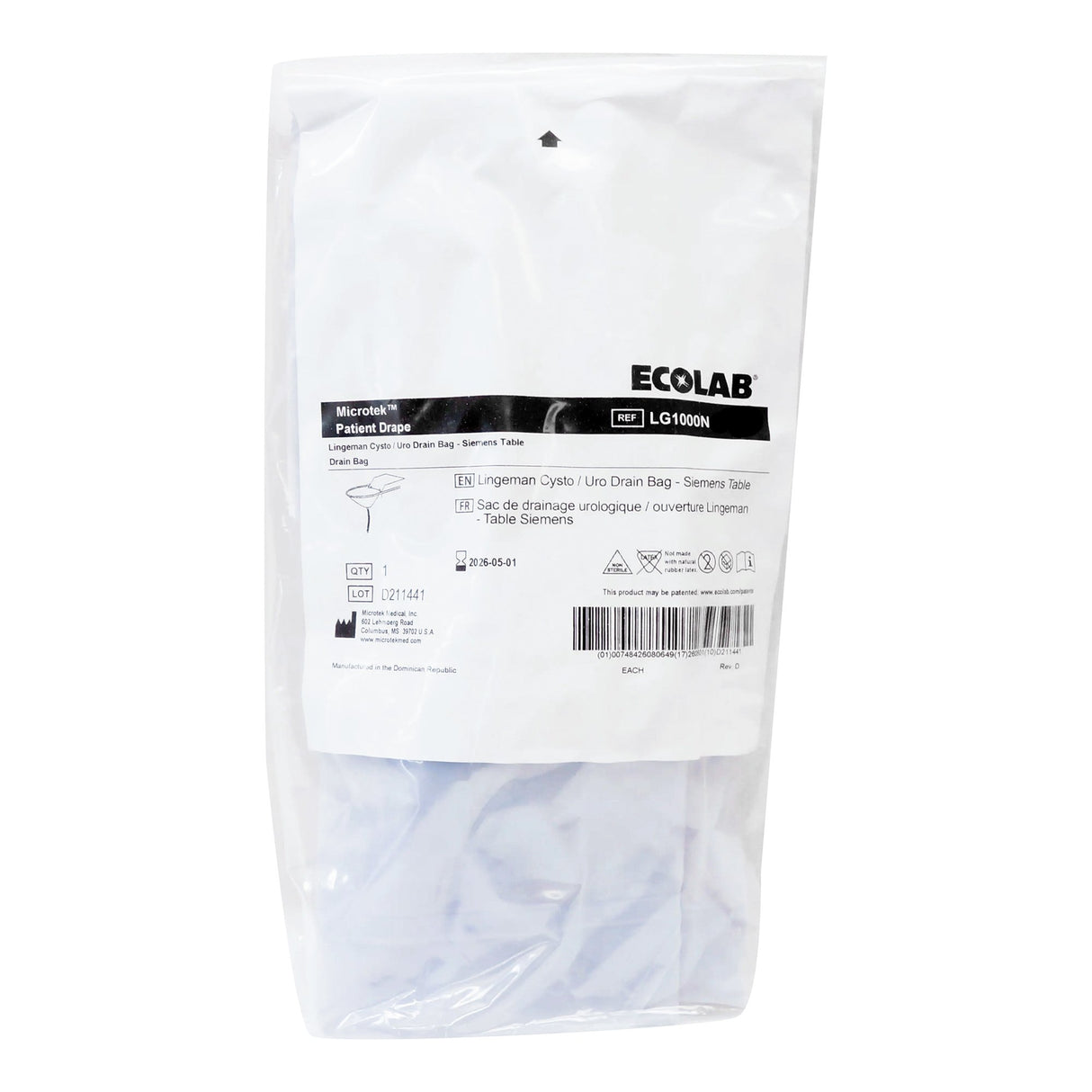Urinary Drainage Bag Lingeman® NonSterile - BeHope