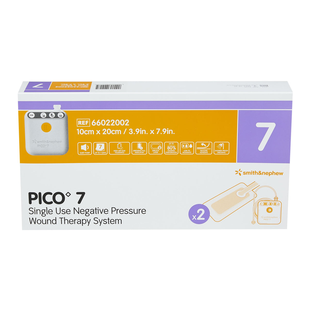 Pico 7 Negative Pressure Wound Therapy Dressing Kit - BeHope