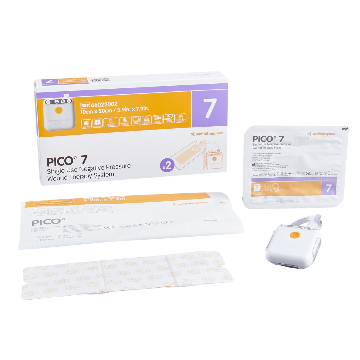 Pico 7 Negative Pressure Wound Therapy Dressing Kit - BeHope