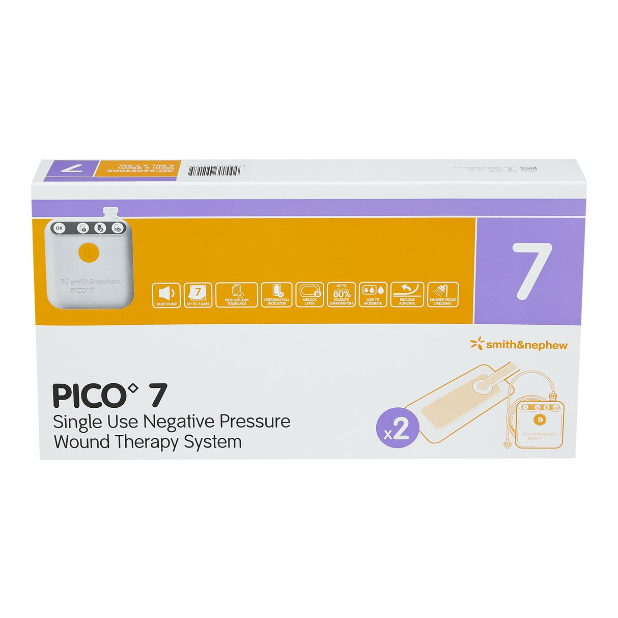 Pico 7 Negative Pressure Wound Therapy Dressing Kit - BeHope