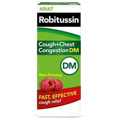Cold and Cough Relief Robitussin® 200 mg - 10 mg / 5 mL Strength Liquid 4 oz. - BeHope