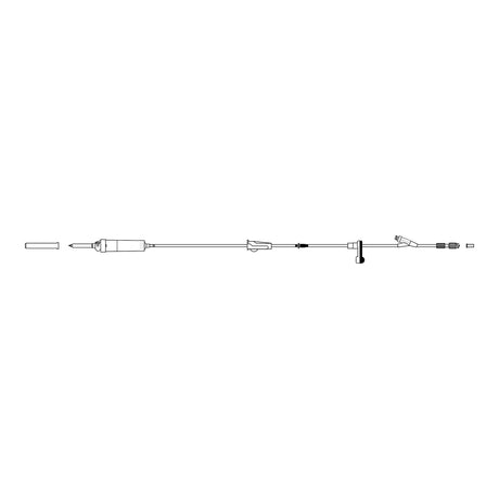 Iv Pump Set Volumat™ Mc Agilia Pump 20 Drops Per ML Without Filter - BeHope