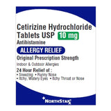 Cetirizine HCl 10 mg Tablet 30 Tablets - BeHope