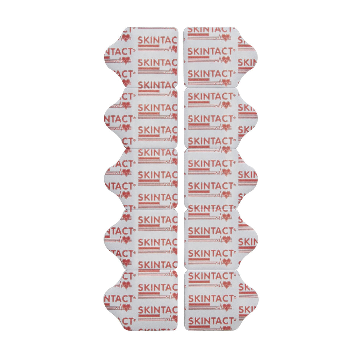 ECG Resting Electrodes Skin Tact™ Tab Connector Solid Gel for Diagnostics - BeHope