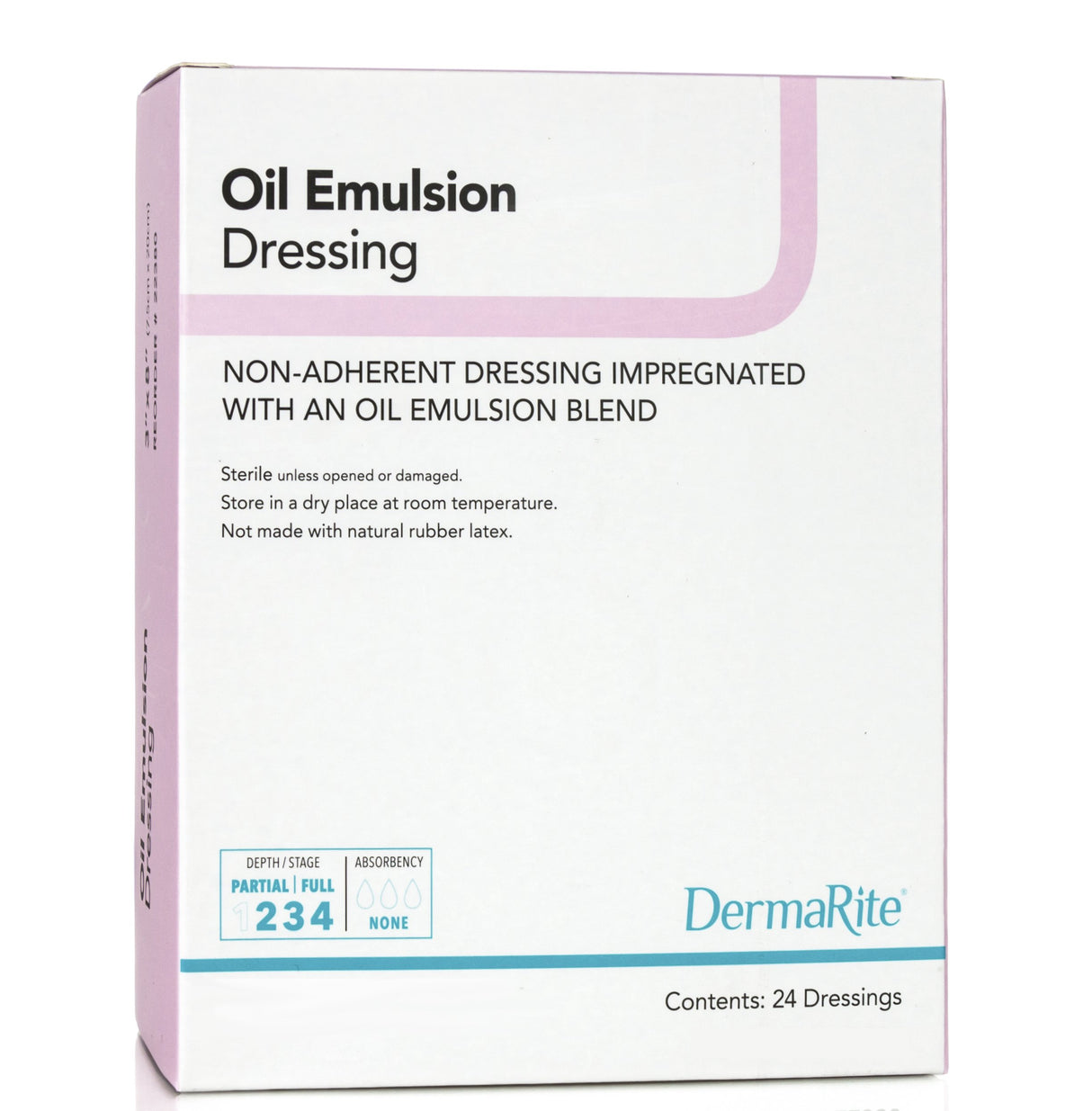 Oil Emulsion Impregnated Dressing DermaRiteÂ® Square 3 X 3 Inch Sterile - BeHope