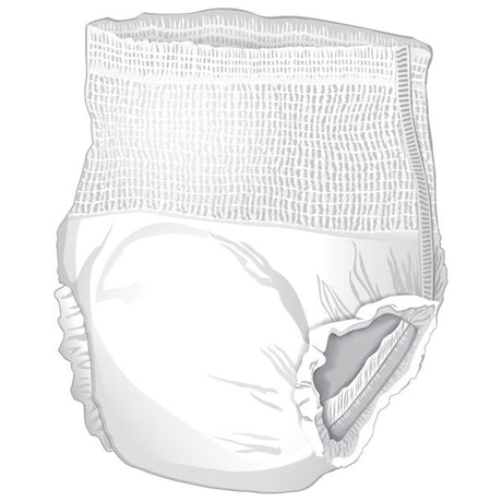 Absorbent Underwear McKesson Pull On with Tear Away Seams Adult X-Large Unisex Disposable Heavy Absorbency - BeHope
