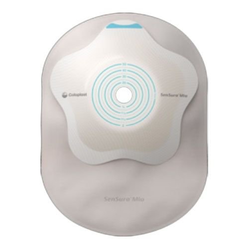 Ostomy Pouch SenSura® Mio Concave One-Piece System 8-1/2 Inch Length, Maxi Convex, Trim to Fit 3/8 to 2-3/8 Inch Stoma Closed End - BeHope