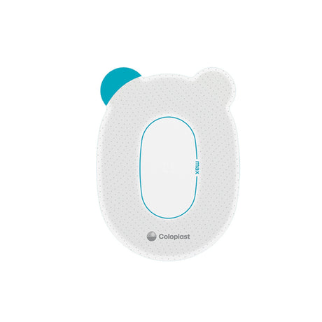 Ostomy Barrier SenSura® Mio Baby Flex Trim to Fit, Standard Wear Adhesive without Tape 35 mm Flange Gray Code System 0 to 1-9/16 Inch Opening - BeHope