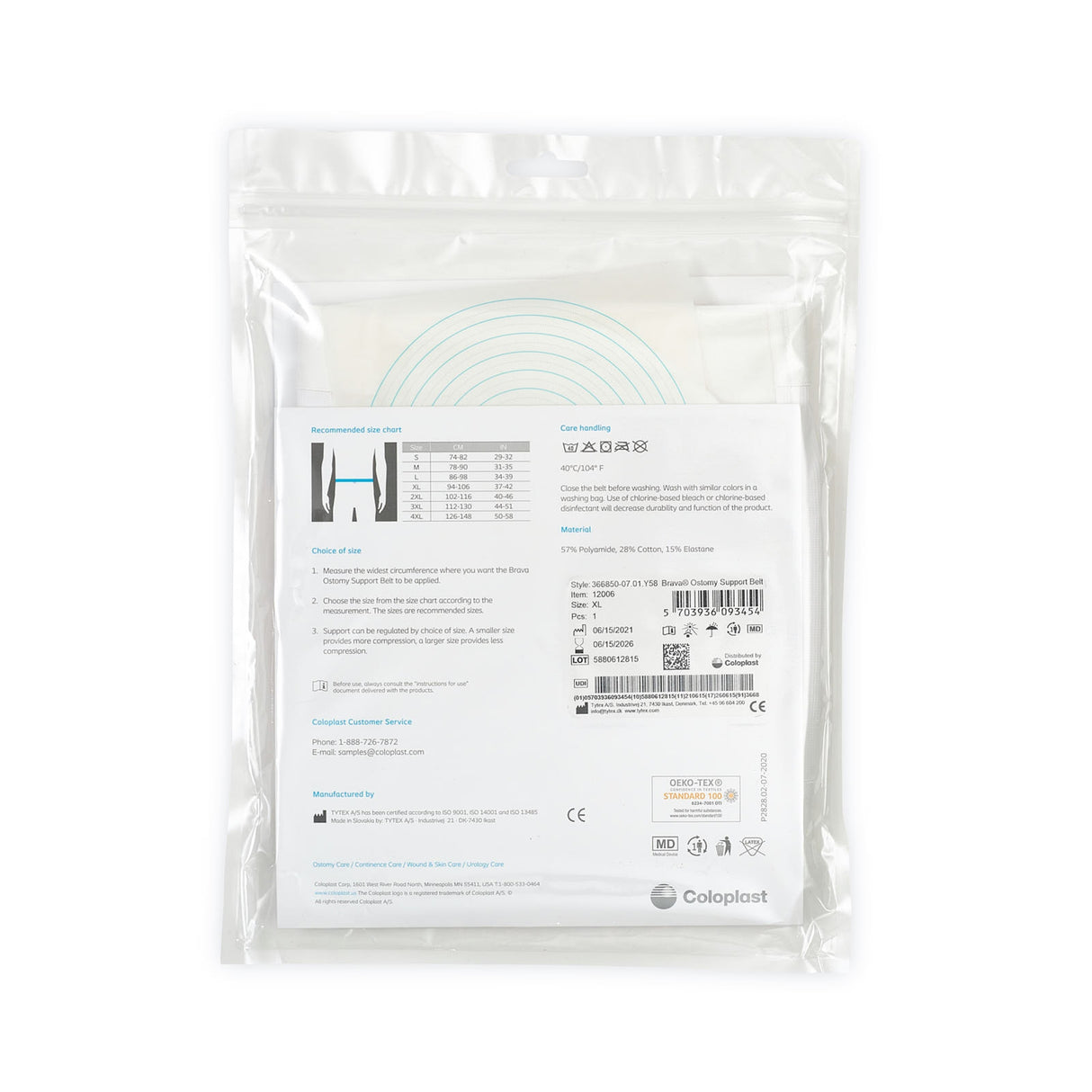 Ostomy Support Belt Brava® - BeHope