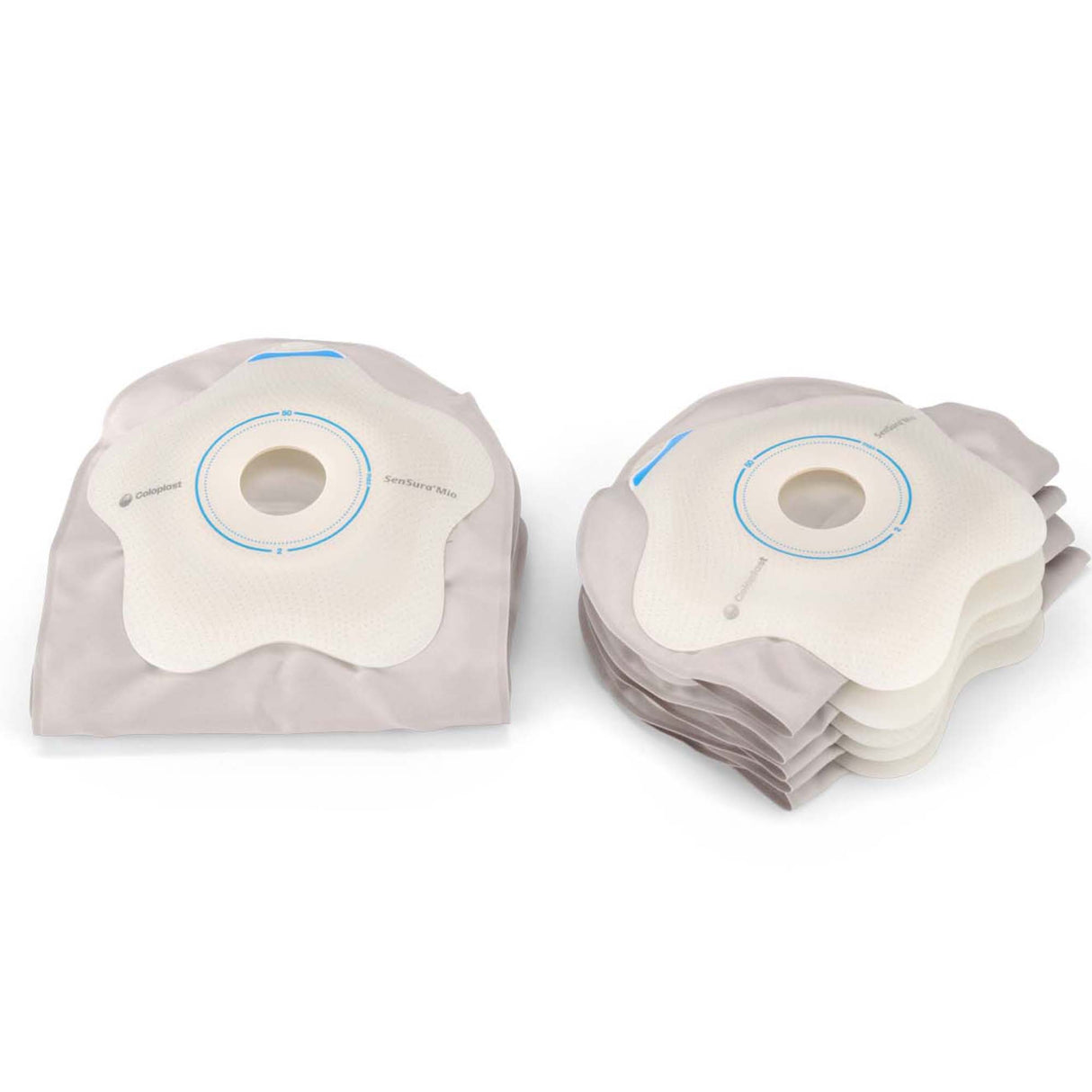 Ostomy Pouch SenSura® Mio Concave One-Piece System 8-1/2 Inch Length, Maxi Concave, Pre-Cut 1-9/16 Inch Stoma Closed End - BeHope
