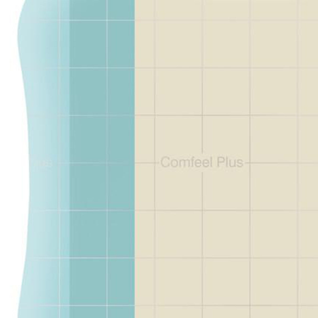 Hydrocolloid Dressing ComfeelÂ® Plus Film Backing 4 X 4 Inch Square Hydrocolloid / Sodium Carboxymethylcellulose (CMC) / Film - BeHope