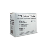 Standard Insulin Syringe with Needle Surecomfort® 1 mL 5/16 Inch 29 Gauge NonSafety Regular Wall - BeHope