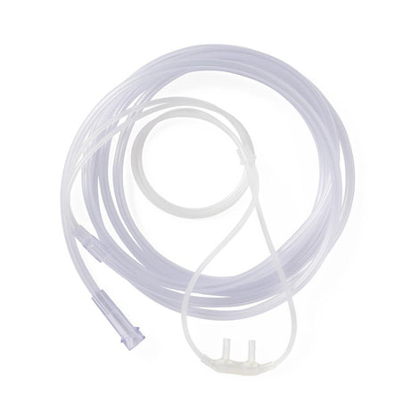 Nasal Cannula SuperSoft Adult Curved Prongs 7 Foot Tubing - BeHope