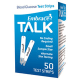 Blood Glucose Test Strips Embrace® No Coding Easy Accurate Testing - BeHope