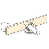 Male External Catheter Uro-Cath® Urofoam® Adhesive Foam Strip Latex Medium - BeHope