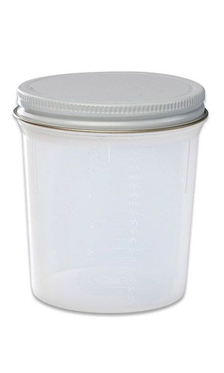 Specimen Container 120 mL (4 oz.) Screw Cap Unprinted NonSterile - BeHope