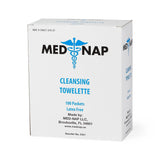 Antiseptic Skin Towelette Med Nap Individual Packet Alcohol Scent 100 Count - BeHope