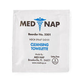 Antiseptic Skin Towelette Med Nap Individual Packet Alcohol Scent 100 Count - BeHope
