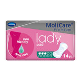 Bladder Control Pad MoliCare® Premium Lady Pads 5-51/2 X 13 Inch Moderate Absorbency Polymer Core One Size Fits Most - BeHope