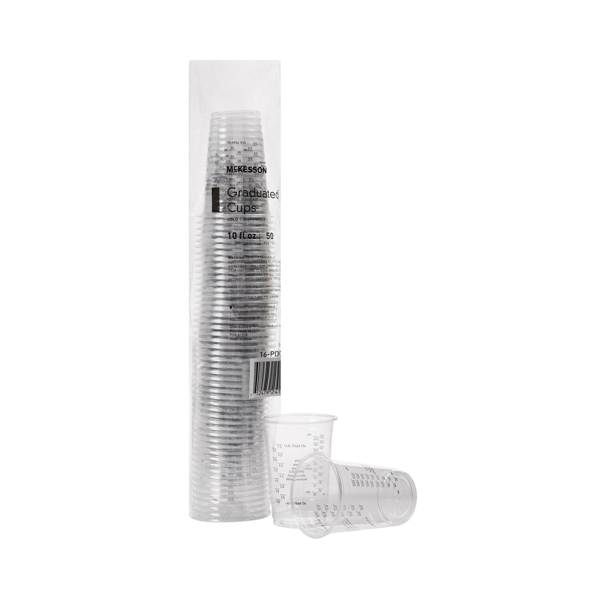 10 oz. Polyethylene Drinking Cup Clear Disposable - BeHope