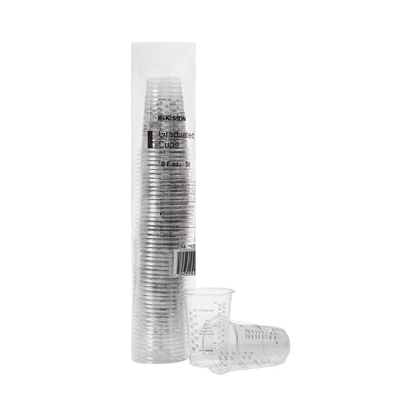 10 oz. Polyethylene Drinking Cup Clear Disposable - BeHope