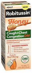 Cold and Cough Relief Robitussin® 20mg / 20mg -400mg Strength Liquid 4 oz. - BeHope