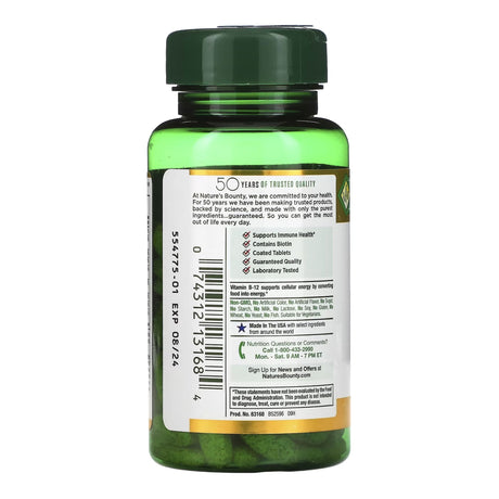 Nature's Bounty® Multivitamin Supplement for Energy Metabolism - BeHope