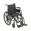 McKesson Lightweight Wheelchair with Flip Back Desk Arms and Elevating Leg Rests - BeHope