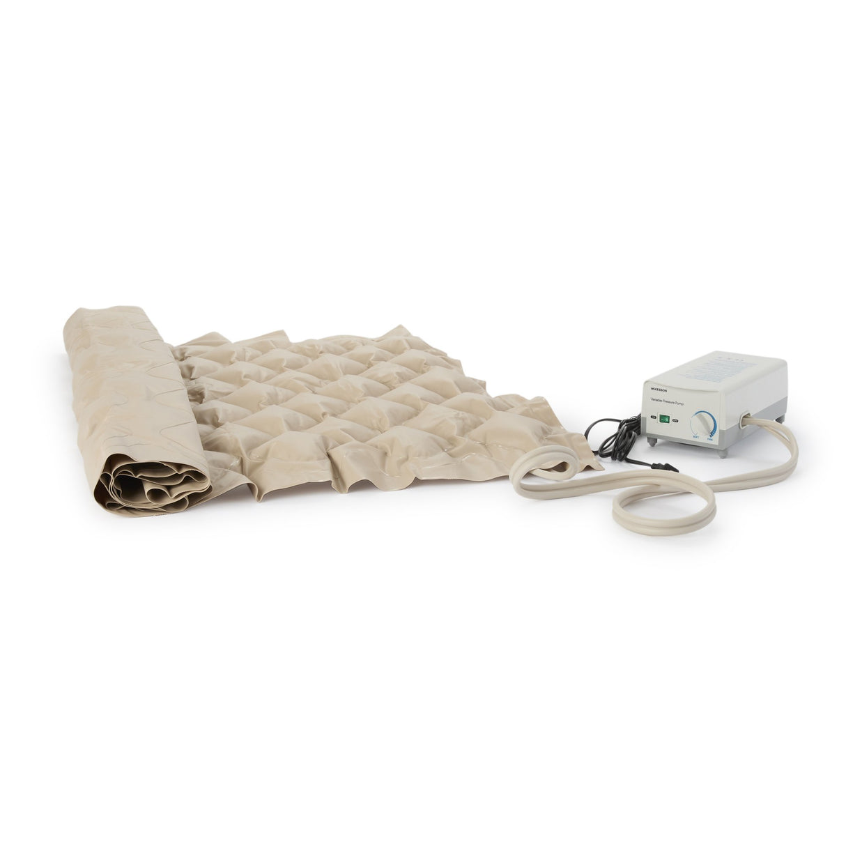 Variable Pressure Pump and Mattress Pad System McKesson Pressure Redistribution 78 L X 36 W Inch For Mattresses - BeHope