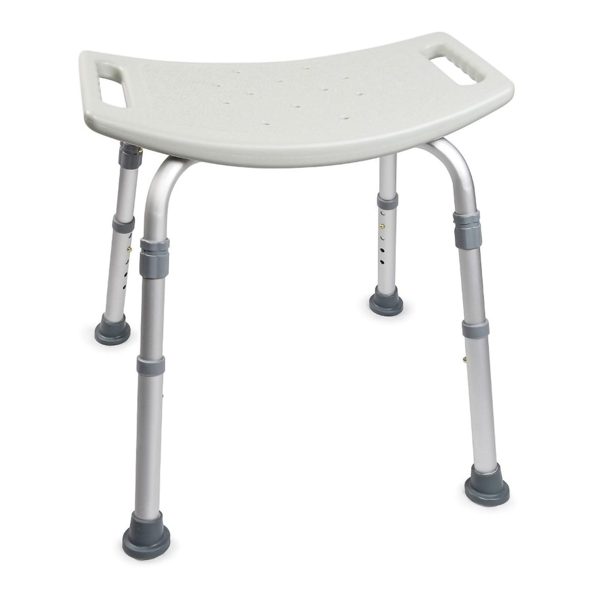 Bath Bench McKesson Without Arms Aluminum Frame Without Backrest 19-1/4 Inch Seat Width 300 lbs. Weight Capacity - BeHope