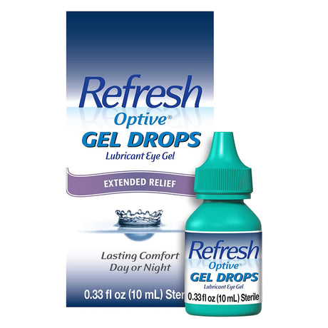Eye Lubricant Refresh® Optive™ Extended Therapy 0.33 oz. Gel Eye Drops - BeHope
