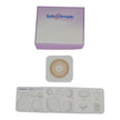 Ostomy Barrier Trim to Fit, Standard Wear Adhesive Tape Collar 70 mm Flange Up to 2-1/4 Inch Opening 5 X 5 Inch - BeHope